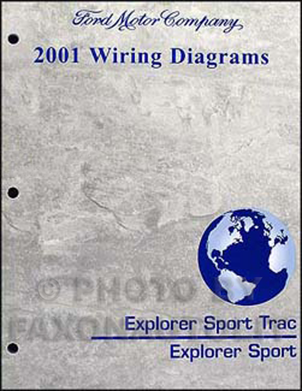 2001 Ford Explorer And Sport Trac Wiring Diagram Manual