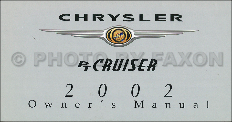 Chrysler 2002 pt cruiser owners manual #2