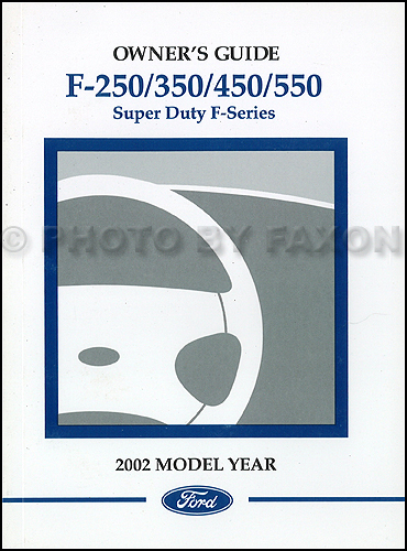 2006 Ford f250 diesel owners manual