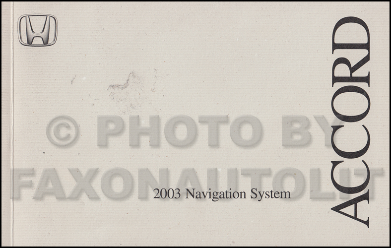 2004 Honda accord navigation system troubleshooting #7