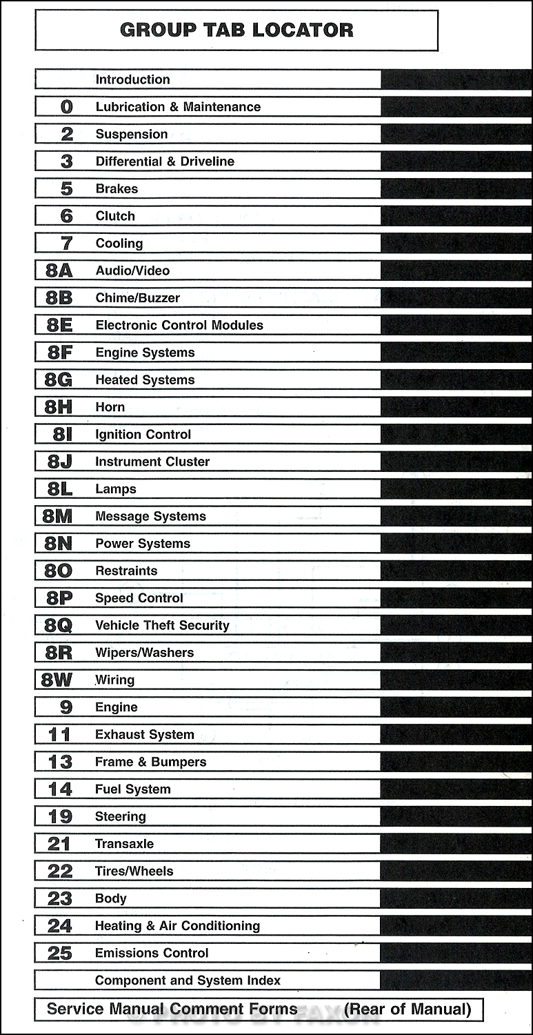2004 Chrysler sebring limited repair manual #2