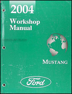 2004 Ford Mustang Wiring Diagram Manual Original