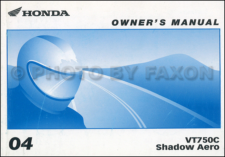 2006 Honda vt750c shadow aero manual #4