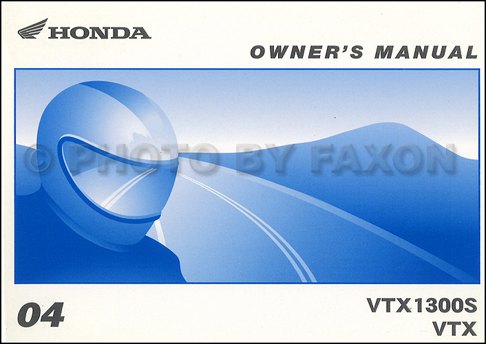 Honda vtx 1300r motorcycle 2006 owner's manual #3