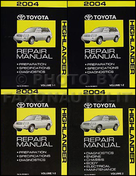 2003-2006 U151E U151F Auto Transmission Repair Shop Manual Avalon ...