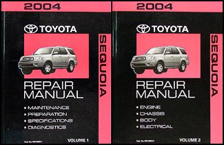 2004 Toyota sequoia repair manual