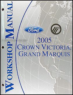 2005 Ford Crown Victoria Mercury Grand Marquis Wiring ... wiring diagram 2005 mercury grand marquis 