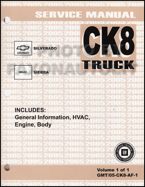 2005 silverado repair manual