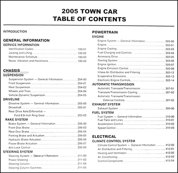 1999 lincoln town car repair