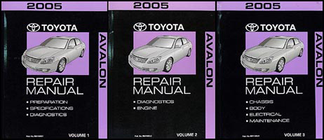 2005 toyota avalon repair manual #6