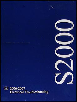 2007 Honda s2000 owners manual