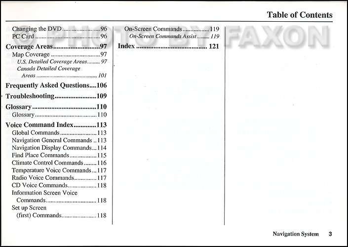 Buick Navigation System Manual