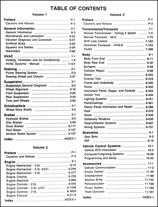 2006 Cobalt And Pursuit Repair Shop Manual Original