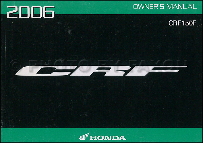 2006 Honda dirt bike manual #7