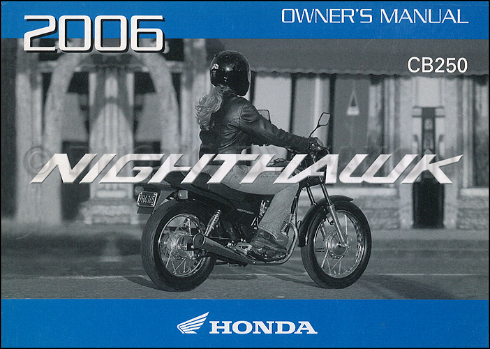 2006 Honda nighthawk 250 review #1