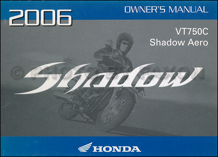 2006 Honda shadow aero owners manual #4