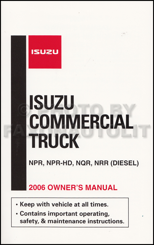 Isuzu Npr Diesel And F Series Repair Manual Service | 2016 Car Release ...