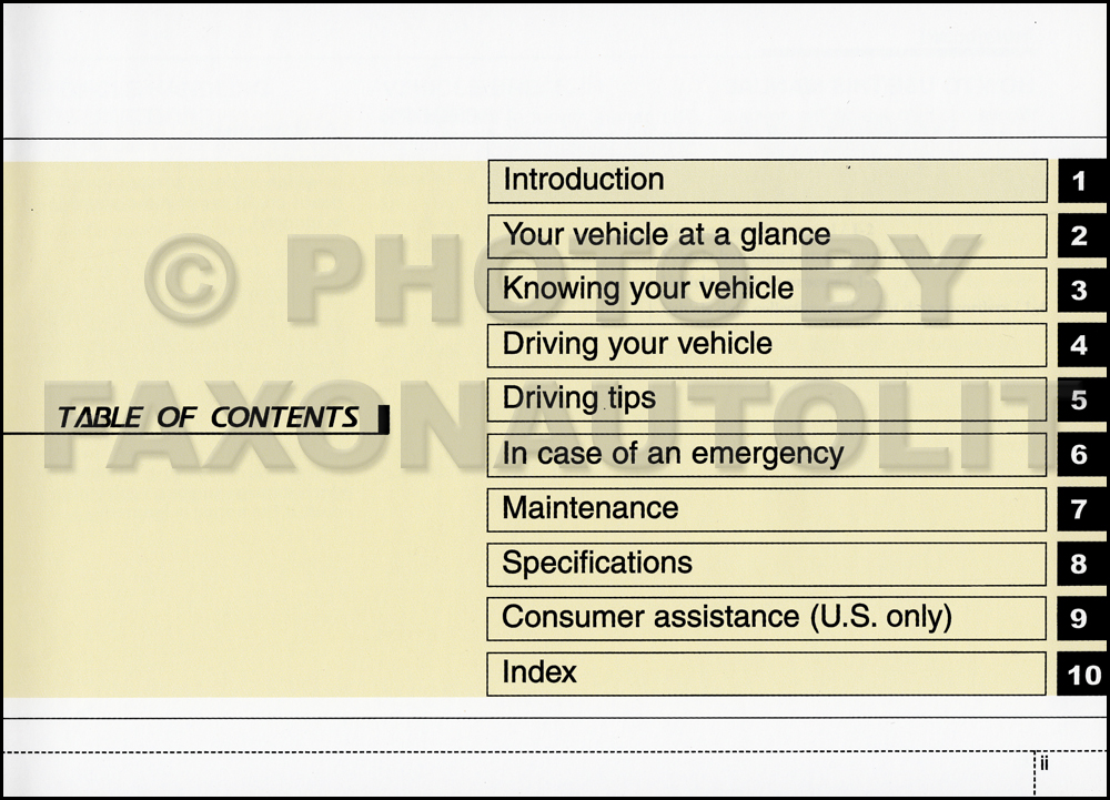 2006 Kia Sportage Owners Manual Download