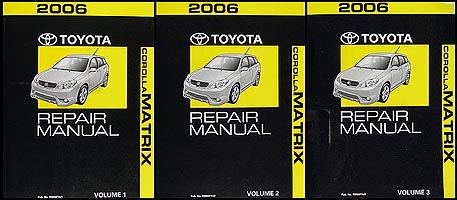 2006 toyota matrix repair manual #6