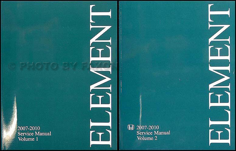 2007 Honda element service manual pdf #3