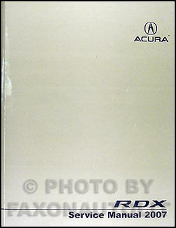 2007 Acura RL Electrical Troubleshooting Manual Original Acura