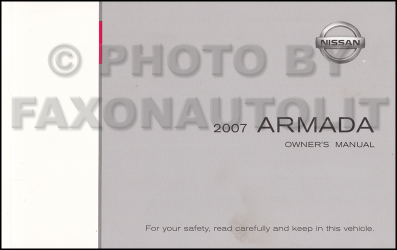 2007 Nissan armada navigation system manual #7