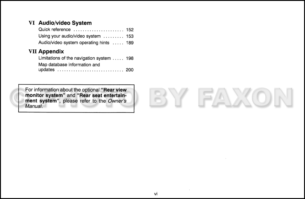 toyota navigation system owners manual #6