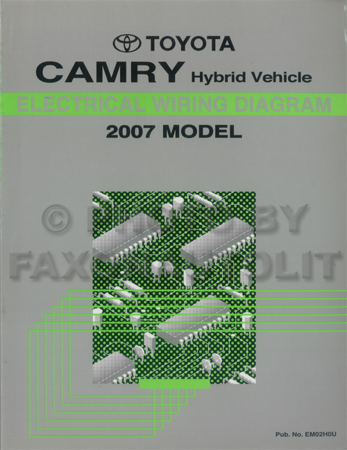 toyota camry hybrid wiring diagram #6