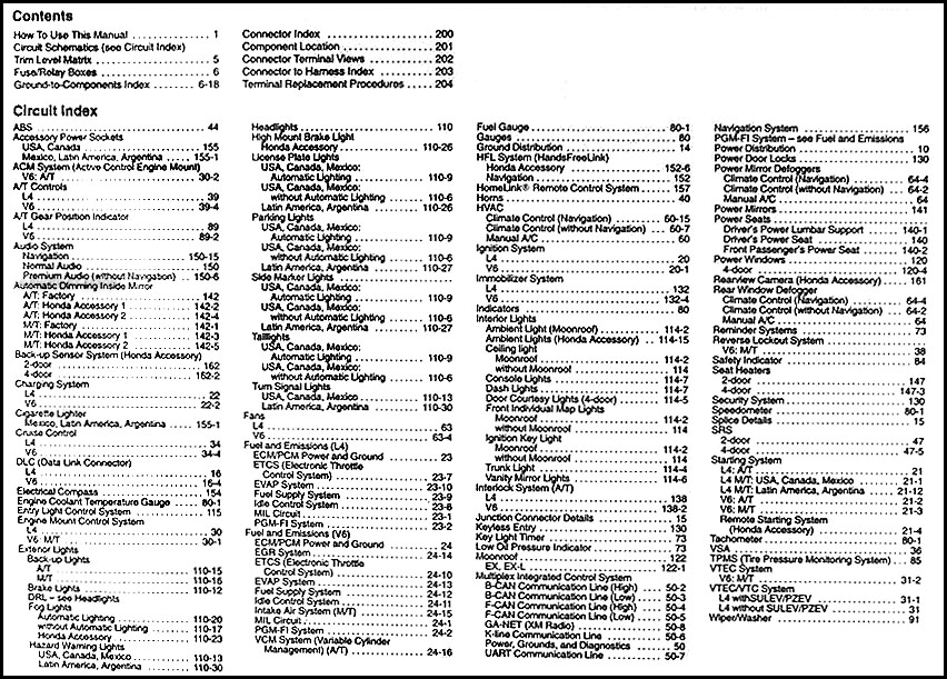 2008 Honda accord audio wiring diagram #2