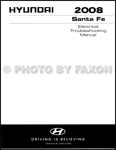 car santa hyundai fe manual