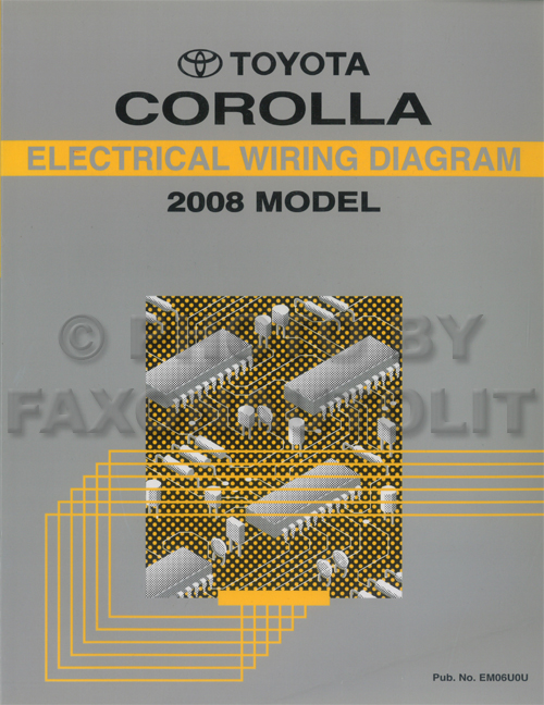 toyota corolla 2008 wiring diagram #3