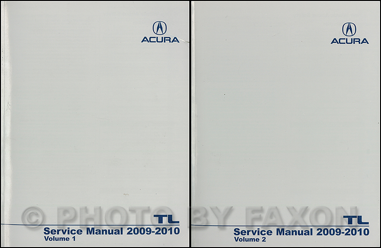 Acura Tl Repair Maintenance Manual