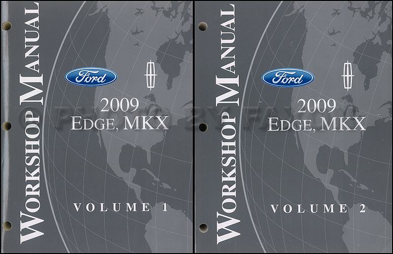 2009 Ford Edge Lincoln Mkx Wiring Diagram Manual Original