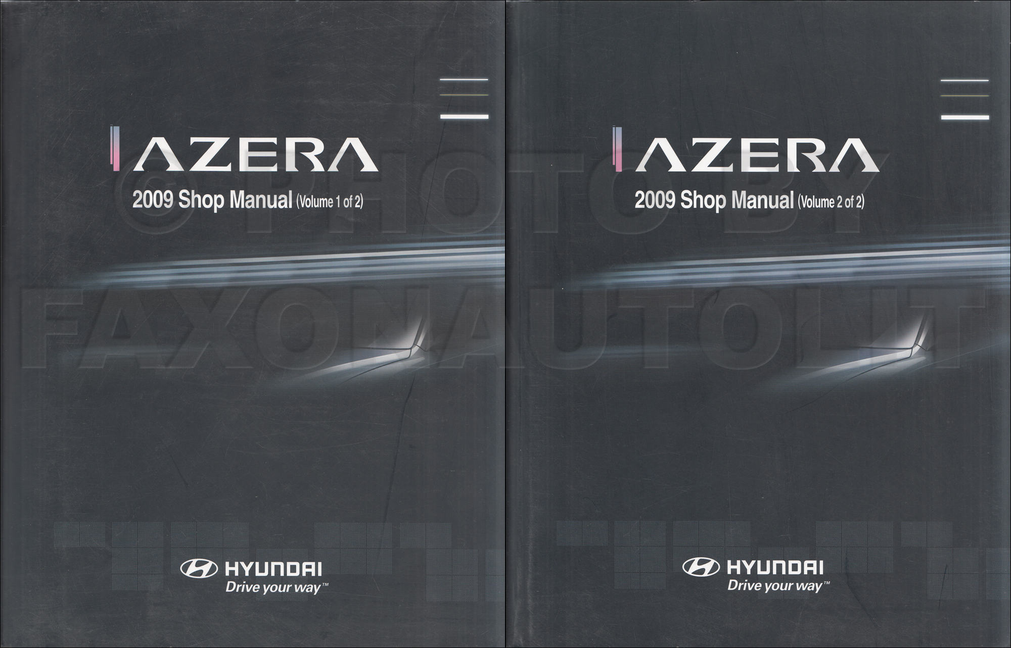 2008 Hyundai Azera Repair Manual Set Original
