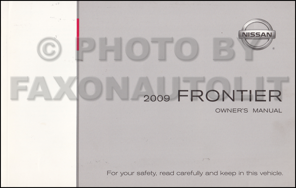 2009 Nissan frontier owners manual #10