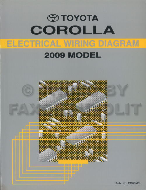 2009 toyota corolla wiring diagram #2