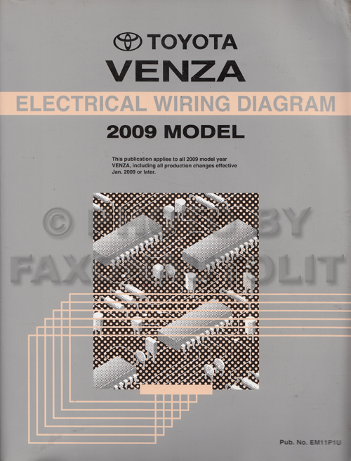 2009 toyota venza service manual #6