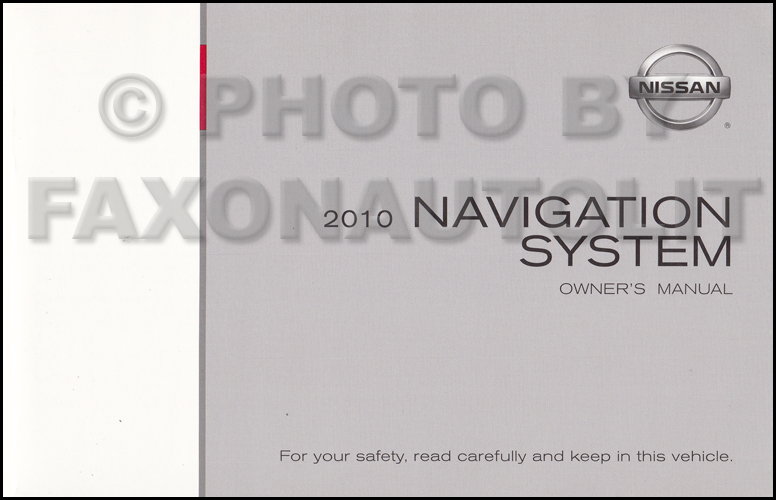 2005 Nissan murano navigation system manual #7