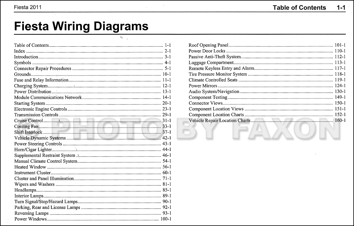 2014 Ford Fiesta Radio Wiring Diagram : 37 Wiring Diagram ...