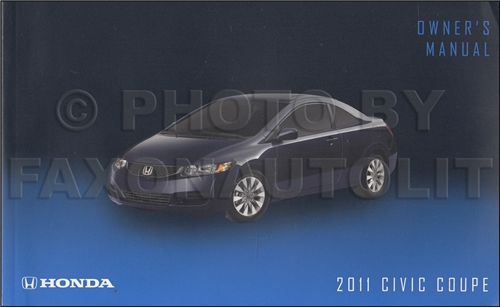 2011 Honda civic coupe owners manual #6