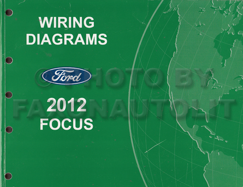 2012 Ford Focus Electric Wiring Diagram Manual Original