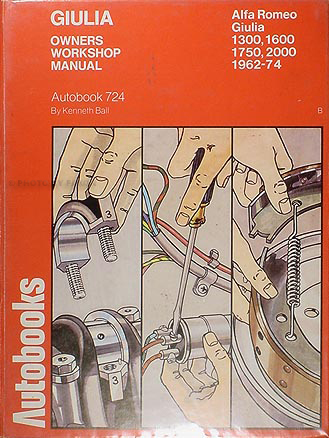 1954 1963 Alfa Romeo Giulietta Repair Shop Manual Reprint: Alfa Romeo Giulia Super Wiring Diagram at ilustrar.org