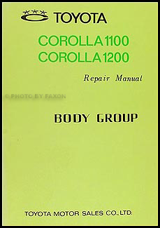 toyota corolla mechanics book #6