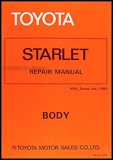 1982 toyota starlet repair manual #6