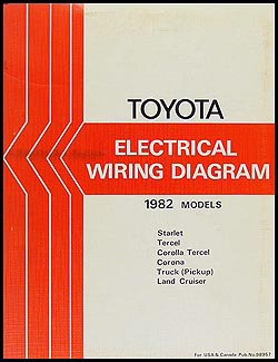 1981-1983 Toyota Land Cruiser Chassis Repair Shop Manual Original